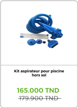 Kit aspirateur pour piscine hors sol - Accessoires piscines