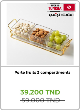 favorim - Porte fruits 3 compartiments