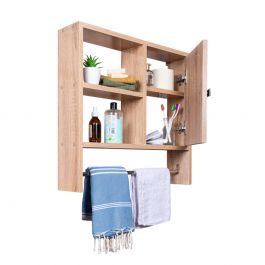 Meuble mural SDB Sweet Style – 60x60x16 cm, design compact