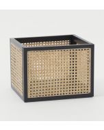 Pannier en cannage plastique - Rotin azzouzine - 30X30X30