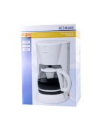 Cafetière filtre - 12–14 Tasses - KA183CB - Blanc - Bomann