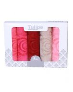 Tulipe Set de 5 Serviettes De Bain - RF208 - Multi-couleur - 50*35 cm