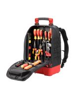 Sac à dos à outils électrique 27 pièces. Un. Toujours. Partout. Le sac à dos à outils Wiha