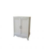 SOFPINCE - Armoire en plastique cleopatre 2 portes grège