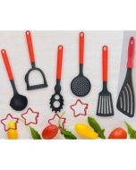 Lot de 10 Outils de Cuisine - Rouge