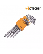 Jeu de 9 clés torx longues HOTECHE - 260809