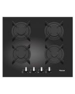 Plaque de cuisson - Vitro crystal - 4Feux - 60cm - Noir - F409B - Garantie 2 ans