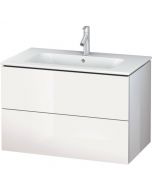 L-Cube Meuble sous lavabo suspendu - 820 x 481 mm - Blanc Brillant DURAVIT