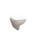 Cuvette suspendue Olympos avec abattant soft close - EGEVITRIFIYE