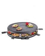 Raclette - Gril - RG2681 - 8 Poêlons - 1100W - Noir - Severin