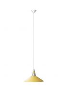 Suspension CHRIS conique LUXA Lighting-Jaune