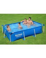 Piscine hors sol Steel Pro rectangulaire 221 x 150 x 43 cm