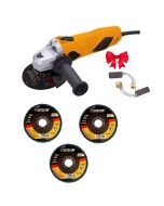 Pack HOTECHE:  meuleuse P800401 125 mm 850 W + 3 disques abrasifs 60/80/120