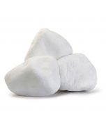 Galet décoration kalamata horizon blanc sac 20 kg - PERLA GROUP - 40/80