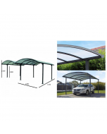 Abri de voiture individuel 4,20m x 2.90m modulable garantie 10 ans