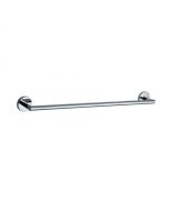 Porte-serviettes simple 600 mm de long chrome brillant - JAQUAR