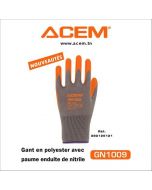 5 Paires de Gants Nitrile Souple lisse gn1009