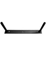 Supports d’étagère invisible - ACIER - NOIR - L/P (20/12)cm