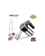 Batteur à main SOKANY Lh-952 - 800 W - noir et argent
