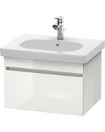 DuraStyle Meuble sous lavabo suspendu - 600 x 453 mm - Blanc Brillant DURAVIT