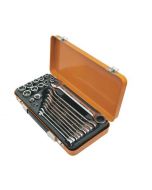 Coffret clés mixtes à cliquet et douilles multi-serrage 280586023 orange - ACEM