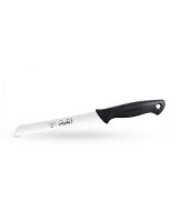 Couteau A Pain - 18cm - Acier Inoxydable - Noir - CAP18B - Sekkinox 