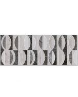 Décor faience gales gris brillant indoor 25*70 cm - PRISSMACER 