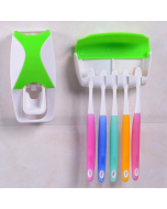 Distributeur automatique de dentifrice +support pour support à 5 brosses à dents