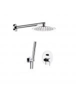 Ensemble Douche Encastrable ROND - REMER - X09S02 - chromé