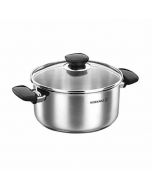 Faitout Kappa - 24 cm- REA1687-1- Gris - Korkmaz