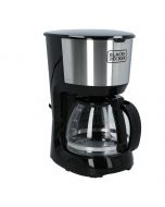 Cafetière 10 tasses avec carafe en verre 750 Watt DCM750S-B5 noir - Black & Decker