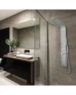 Colonne de douche inox brillant 1400x200 mm - JAQUAR 