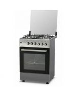 CUISINIÈRE À GAZ 4FEUX SOTACER LF-66GG40 - 60CM - SILVER