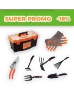 Coffret multi-outils jardin ACEM - Orange & Noir