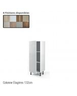 Meuble Colonne étagère 132CM- BRICO KITCHEN