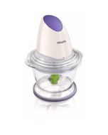 Mini Hachoir - Philips HR1397/10 - 500W - 1 Litre - Blanc