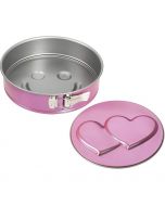 Moule à Charnière - 26CM - 2Motifs - RE7478 - Rose - Zenker