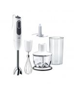 Mixeur plongeant - BRAUN MQ3135 Sauce - 750W Bol hachoir 0,5L - Verre Gradué 0,6L