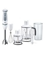 Mixeur Plongeant BRAUN MQ5245 Apéritif - 1000W - Bol Blender 1.25L + Mini Hachoir 0.35L