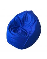 Pouf Poire Géant - Dimensions: L*L*H = 90cm x 120cm-Bleu Bic