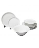 PACK04 - Plats de service de table - 13 Pièces - Blanc - Porcelaine - Rak Porcelain