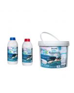 Pack startup piscine 1 - Dulinepro 5 Kg + netpro 1 L + algotreat 1 L - POOLSTAR