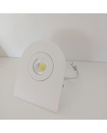 PROJECTEUR PLAT ROND BLANC LED 50W 6000K