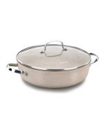Sauteuse En Granit- 24 X 6.5 Cm (A1854)  beige - Korkmaz