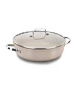 Sauteuse en granit- 26 cm - A1263 beige - Korkmaz