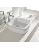 Lavabo a poser Sanitana UP CARRE  - Blanc