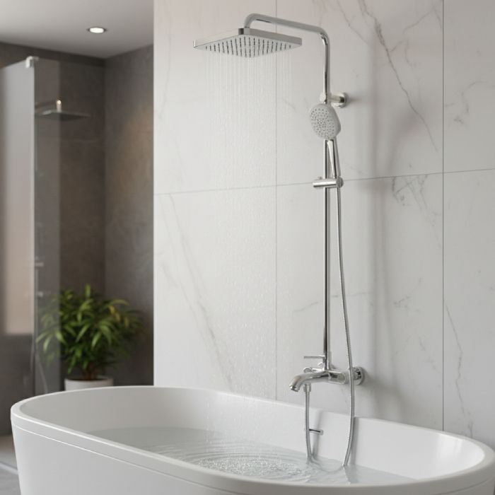 Colonne de Douche Tempesta – 26694001 – Chromé