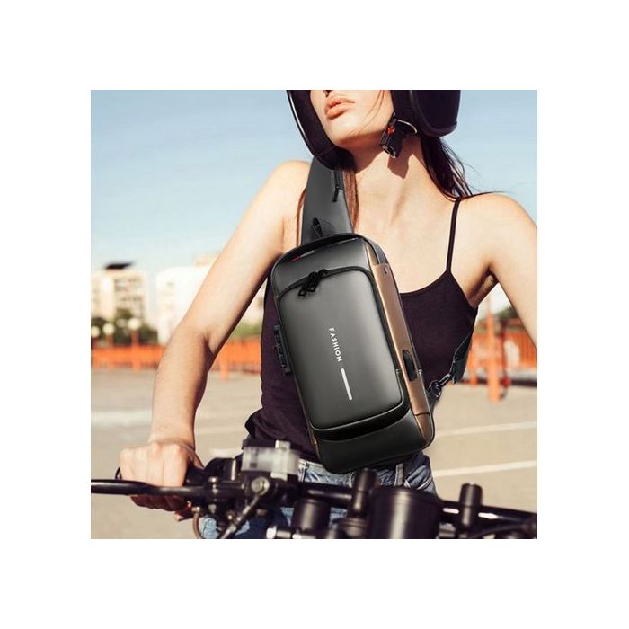 Sacoche Bandoulière Antivol Nomalero - Protection RFID, Sangle Anti-coupure, Formats Mini 1L Et Large 1,6L