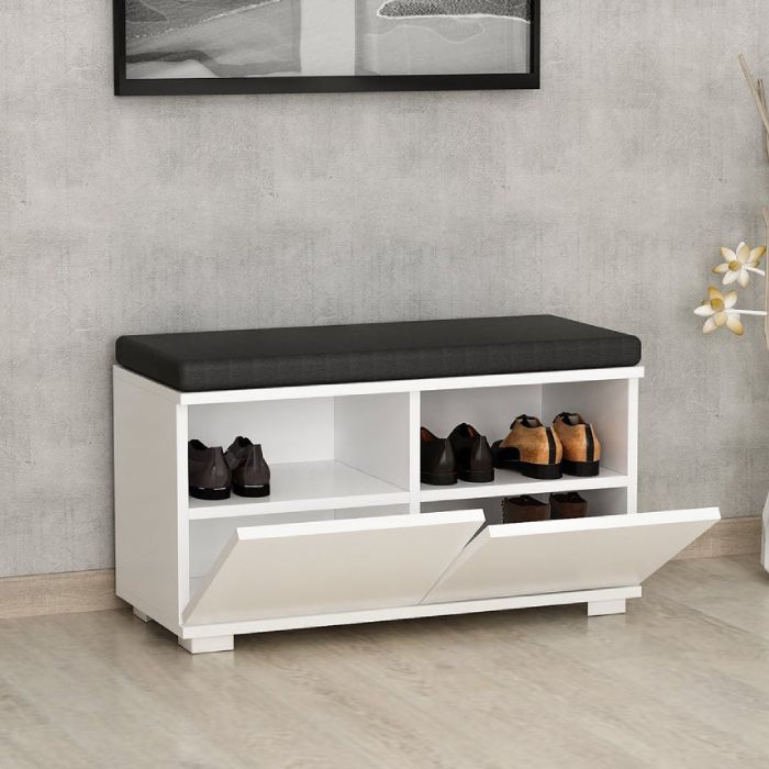 Porte Chaussures – MDF Stratifié – 80 x 40 x 35 cm