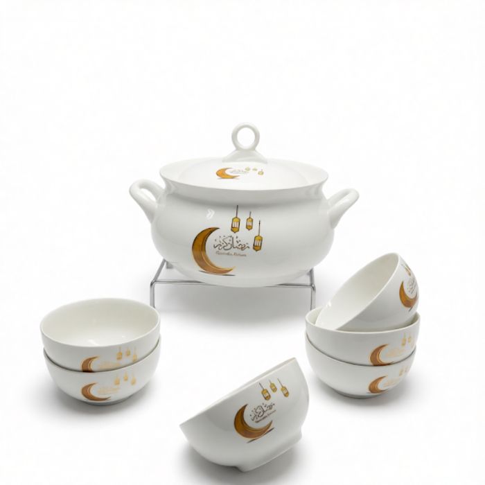 Service de table Ramadan - céramique - 8 pièces